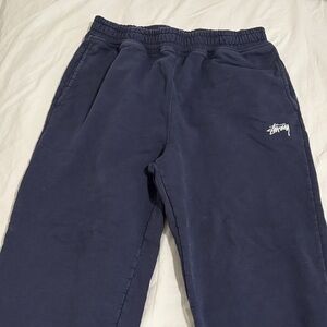 Stussy Navy sweatpants size S